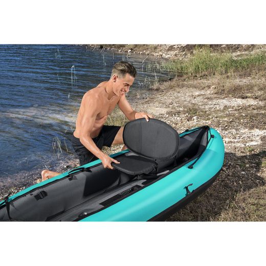 Kayak Gonflable Bestway Hydro-Force Ventura 280x86 cm 1 Personne avec Pompe et Pagaie
