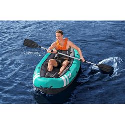 Kayak Gonflable Bestway Hydro-Force Ventura 280x86 cm 1 Personne avec Pompe et Pagaie