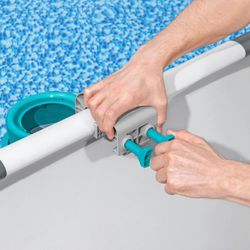 Kit de Maintenance Deluxe AquaClean Bestway pour Piscines avec Perche et Nettoyeur de Fond