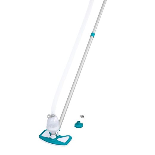 Kit de Nettoyage pour Piscine Bestway AquaClean avec Perche 279 cm et Nettoyeur de Fond