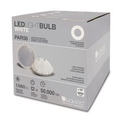 LED-Par56-Lampe Weiß 12 W für eingebaute Pools, wasserdicht