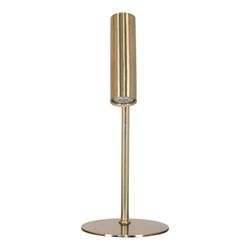 Lampada da tavolo, 20 x 20 x 47 cm, in acciaio dorato | Collezione Parigi