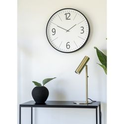 Lampada da tavolo, 20 x 20 x 47 cm, in acciaio dorato | Collezione Parigi