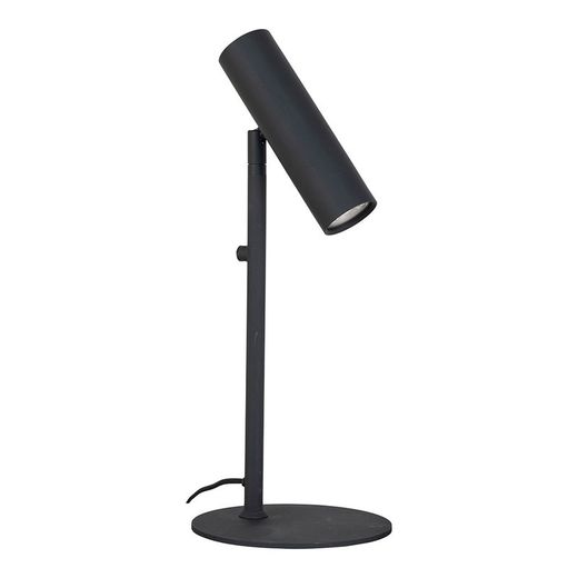Lampada da tavolo, 20 x 20 x 47 cm, in acciaio nero | Collezione Parigi