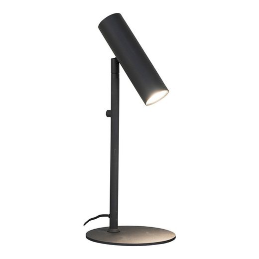 Lampada da tavolo, 20 x 20 x 47 cm, in acciaio nero | Collezione Parigi