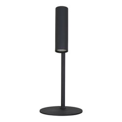 Lampada da tavolo, 20 x 20 x 47 cm, in acciaio nero | Collezione Parigi