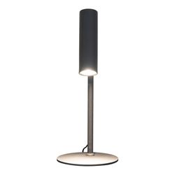 Lampada da tavolo, 20 x 20 x 47 cm, in acciaio nero | Collezione Parigi