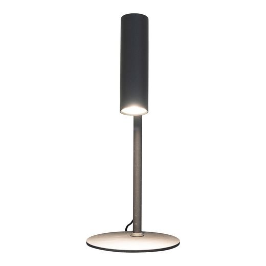 Lampada da tavolo, 20 x 20 x 47 cm, in acciaio nero | Collezione Parigi
