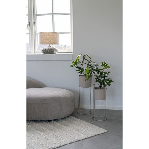 Lampada da tavolo, 36 x 36 x 44 cm, in ceramica verde | Collezione Oldham
