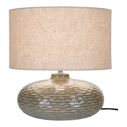 Lampada da tavolo, 36 x 36 x 44 cm, in ceramica verde | Collezione Oldham