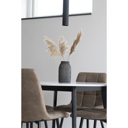 Lampada da soffitto, 6 x 6 x 28 cm, in acciaio nero | Collezione Parigi