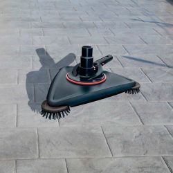 Manueller dreieckiger Poolreiniger Kokido Revolution für Betonpools