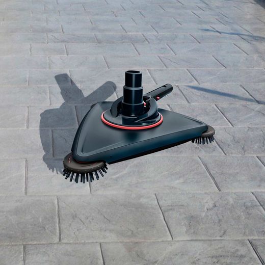 Manueller dreieckiger Poolreiniger Kokido Revolution für Betonpools