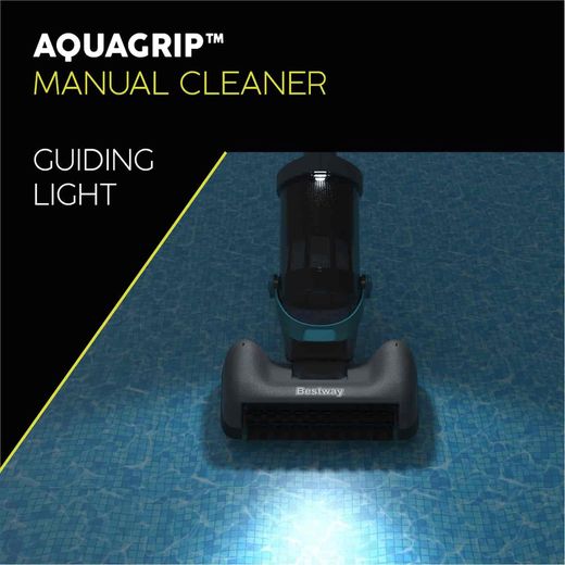 Aspirateur de piscine sans fil Bestway AquaGrip pour piscines jusqu'à 610 cm