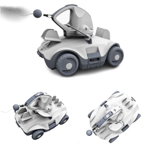 Robot de nettoyage de piscine Kokido Manga X, batterie, plastique gris, 90 min