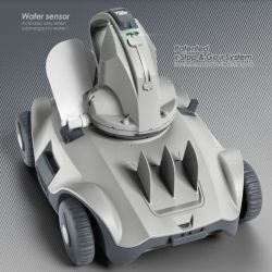 Robot de nettoyage de piscine Kokido Manga X, batterie, plastique gris, 90 min