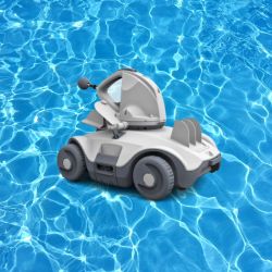 Robot de nettoyage de piscine Kokido Manga X, batterie, plastique gris, 90 min