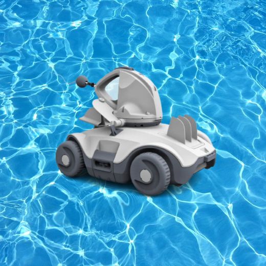 Robot de nettoyage de piscine Kokido Manga X, batterie, plastique gris, 90 min