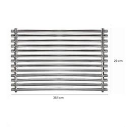 Lote 2 parrillas Weber para Spirit 210 y Genesis, acero inoxidable 38,1x29x2 cm