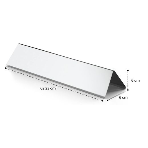Barras Weber Flavorizer para Genesis 300, acero inoxidable, botones laterales