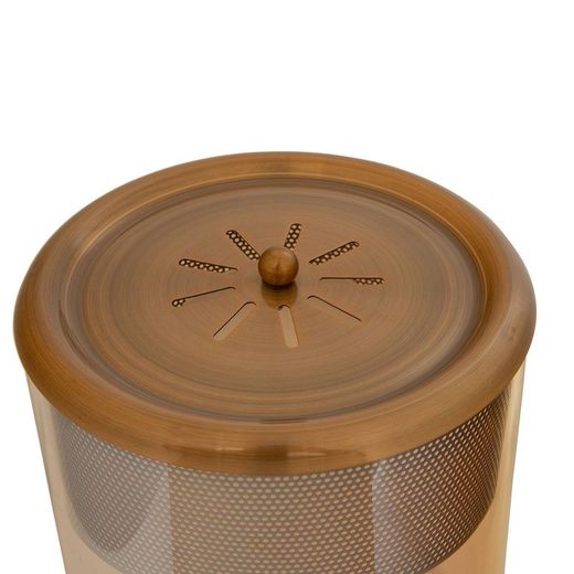 Lampada da tavolo, Ø24 x 40 cm, in vetro champagne | Collezione Panbat