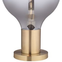 Lampada da tavolo, Ø40 x 53 cm, in vetro fumé | Collezione Laugo