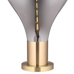 Lampada da tavolo, Ø40 x 53 cm, in vetro fumé | Collezione Triz