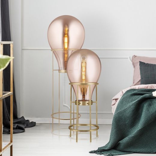 Lampada da terra in vetro | Collezione Hatann