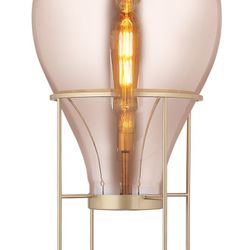 Lampada da terra in vetro | Collezione Hattan