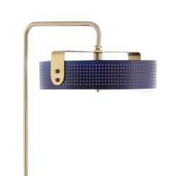 Lampada da terra, Ø 50 x 150 cm, in metallo | Collezione Mohica Blu
