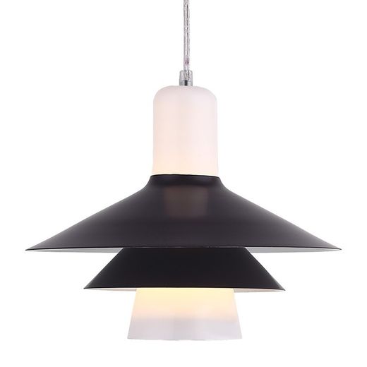 Lámpara de techo, Ø20 x 160 cm, de Vidrio marrón  | Colección Coffee