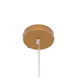 Lámpara de techo, Ø23 x 160 cm, de vidrio champagne  | Colección Panist