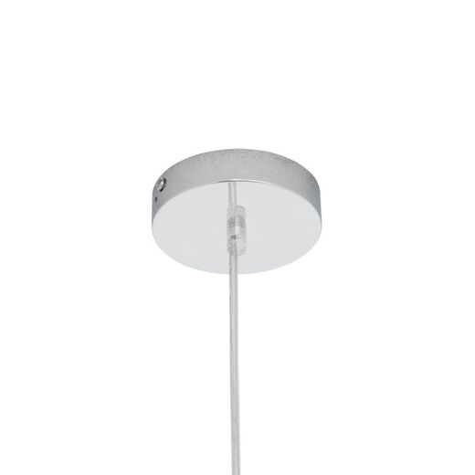 Lámpara de techo, Ø28 x 166 cm, de vidrio rojo