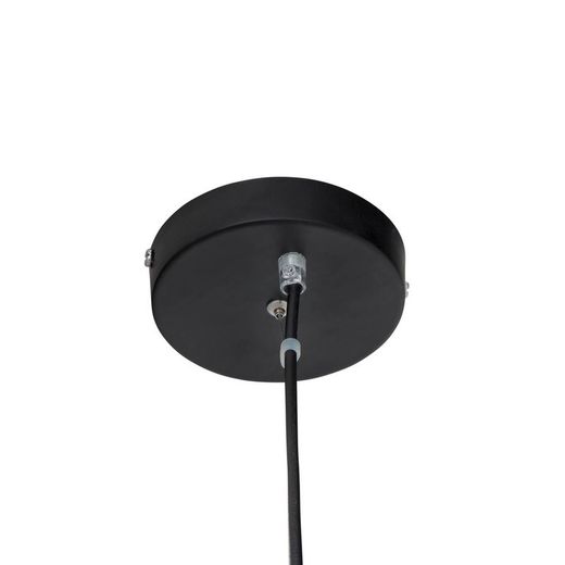 Lampada a sospensione, Ø32 x 160 cm, in vetro grigio fumé | Collezione Triz
