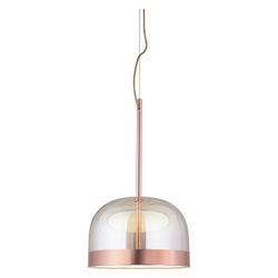 Lampada da soffitto, Ø36 cm, in vetro oro rosa | Collezione Raychel