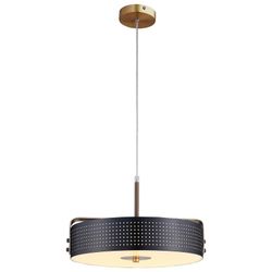 Lampada da soffitto, Ø40 cm, nera | Collezione Mohica