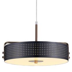Lampada da soffitto, Ø40 cm, nera | Collezione Mohica