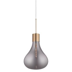 Lámpara de techo, Ø40 cm, de vidrio smoky  | Colección Manict