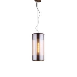 Lámpara de techo, Ø45 x 151 cm, de vidrio champagne  | Colección Geminic