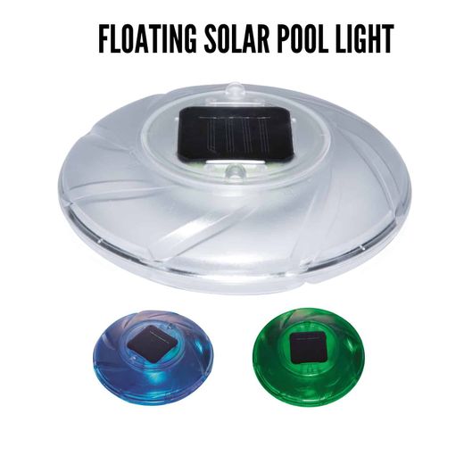 Luz Flotante LED Solar Bestway 18 cm para Piscina y Spa