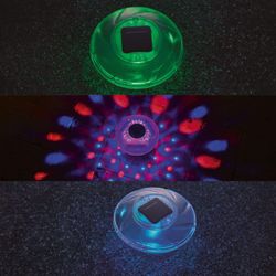 Luz Flotante LED Solar Bestway 18 cm para Piscina y Spa