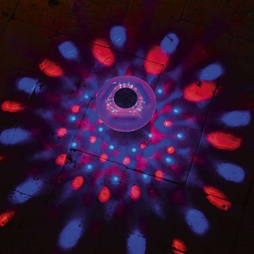 Luz Flotante LED Solar Bestway 18 cm para Piscina y Spa