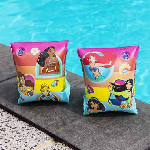 Braslets Gonflables Enfants 3-6 Ans Bestway Princesses Disney 17x12 cm