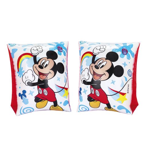 Braccialetti Gonfiabili per Bambini Bestway Mickey Mouse 17x12 cm Doppia Camera