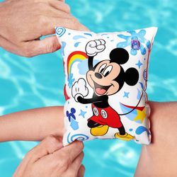 Braccialetti Gonfiabili per Bambini Bestway Mickey Mouse 17x12 cm Doppia Camera