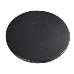 Tavolino, Ø45 x 45 cm, in legno nero | Collezione Little Oslo