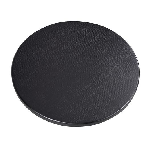 Tavolino, Ø45 x 45 cm, in legno nero | Collezione Little Oslo