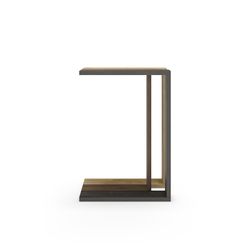 Mesa auxiliar, 30 x 40 x 57 cm, de madera en marrones | Colección Macha
