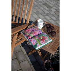 Tavolo da giardino quadrato, 50 x 50 x 50 cm, in legno di teak naturale | Collezione Bilbao