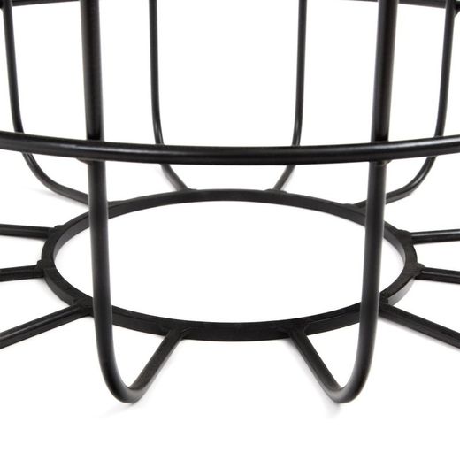 Tavolino, Ø50 x 60 cm, in legno di olmo riciclato